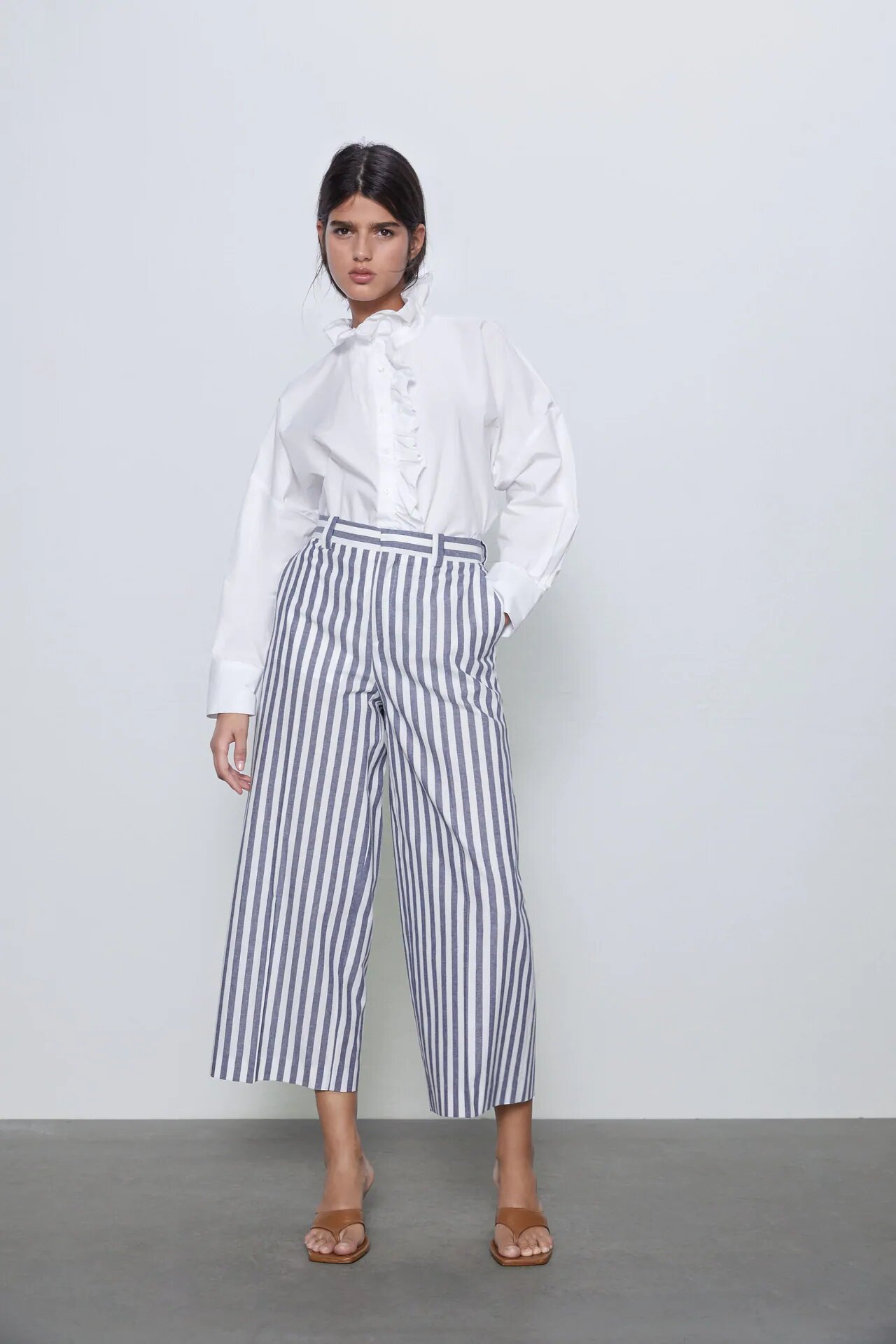 pantalon zara femme